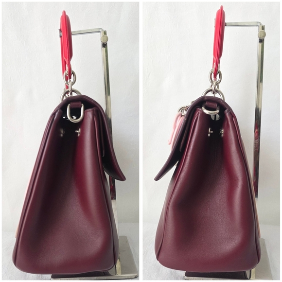 Auth Dior Be Dior White Satchel Bag - Picture 9 of 12